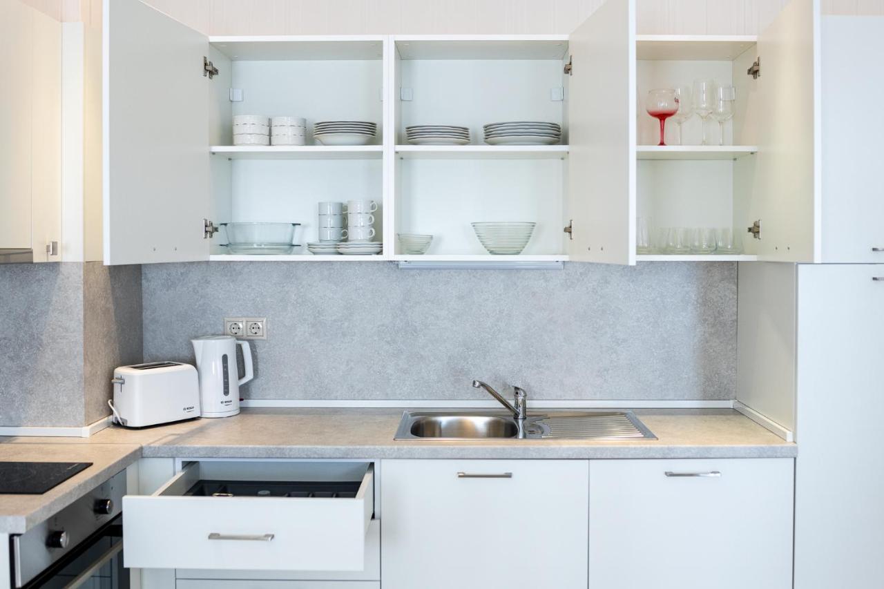 גולדן סנדס La Mer Luxury Apartments מראה חיצוני תמונה